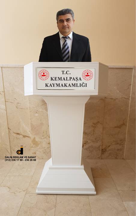 KAYMAKAMLIK KONU�MA K�RS�S� - CEV�Z RENKL� - GEN�� ALINLI PR�ZMAT�K MODEL BEYAZ